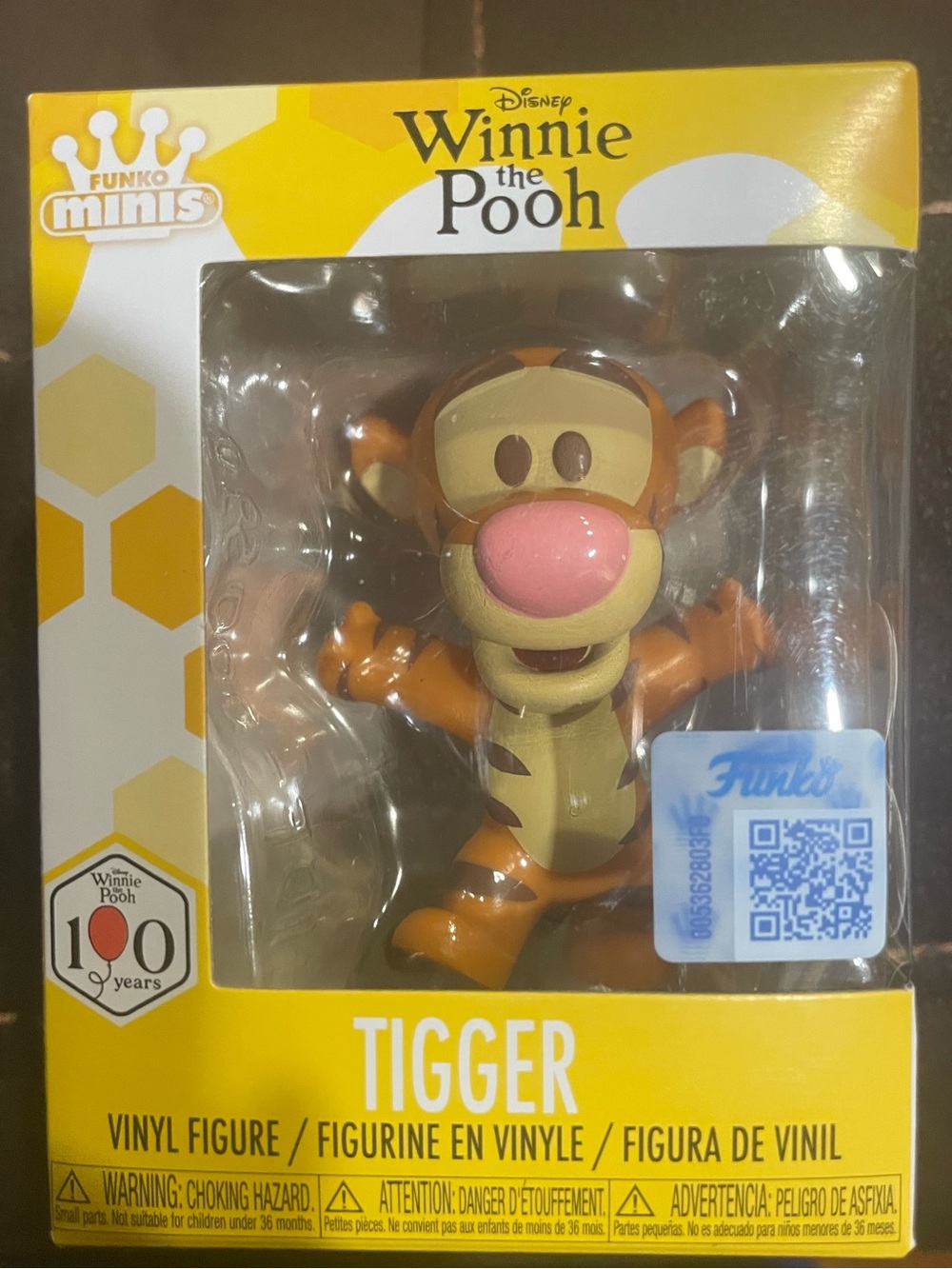 NWT Winnie the Pooh Mini Tigger Vinyl Figure